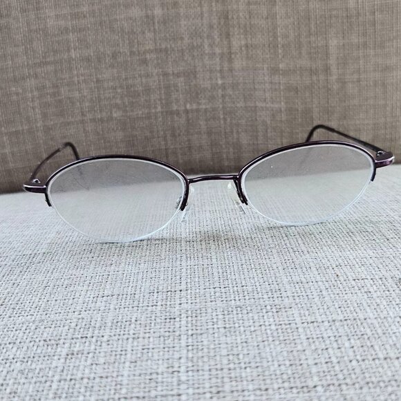 Marchon Women Glasses Half Rim MAGNETICS 883 MAG Burgundy Eyeglasses FELXON - Picture 7 of 14